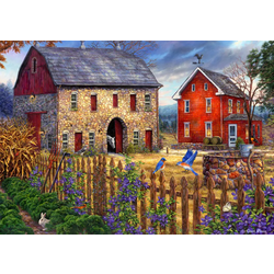 Grafika - Puzzle Pesem modrih ptic - 2 000 kosov