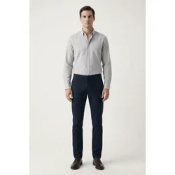 Elit Fashion Muške pantalone, Regular, Teget