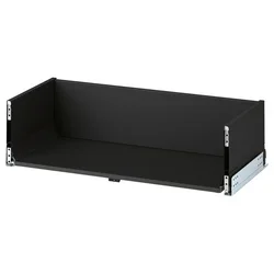 KNIVSHULT Fioka, duboka, tamnosiva, 80x37 cm