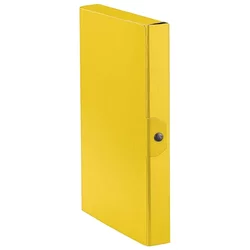 MAPA S GUMBOM HRBAT- 40MM A4 DELSO LINE ESSELTE C8409/390384090 ŽUTA