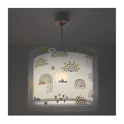 Dalber 41192 - Dečiji luster RAINBOW 1xE27/15W/230V šaren
