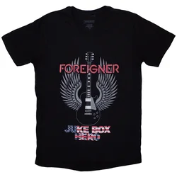 Foreigner Juke Box Hero Black M Majica