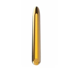 Ultra Power Bullet Glossy Gold klitoralni stimulator