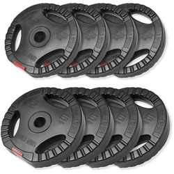 Gorilla Sports Set plastičnih tegova sa rukohvatima (4 x 2,5 kg, 4 x 5 kg) ( 100654-00007-0114 )