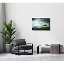 Wallity Dekorativna slika na kaljenom staklu, 30x45cm, Šarena