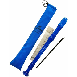 Suzuki Music SRE-80 Soprano Recorder Blue
