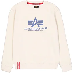 ALPHA INDUSTRIES Majica mornarska/off-bela