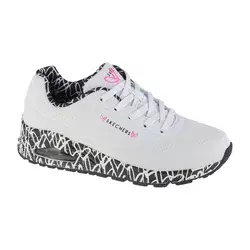 Skechers Ženske patike Uno loving love, Bele