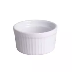 Porcelanasta skleda za creme brulee 8,5 cm, 1 kos, bela KLC
