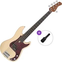 Sire Marcus Miller P5R Alder-5 Basic SET Vintage White 5 strunska bas kitara