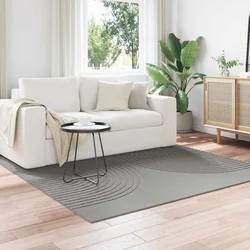 Tepisi za područja Četvrtasti GALATI Sivi 120 x 120 cm