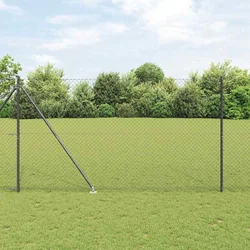 Zavareno žičano ograđivanje s bodljama 25 x 1,5 m Siva Mreža