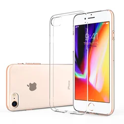 Escase Maska za mobilni telefon iPhone 8 Plus / iPhone 7 Plus, Providna