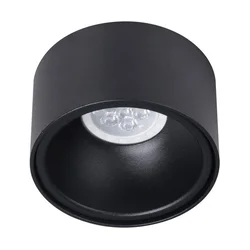 Ugradna spot svetiljka BALI 1xGU5.3/MR16/25W/12V, okrugla, crna