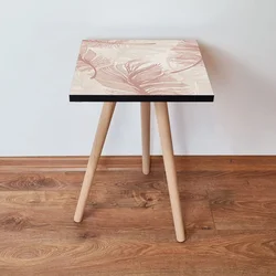 Hanah Home Klub sto Shp188, 35x42x35 cm, Bež