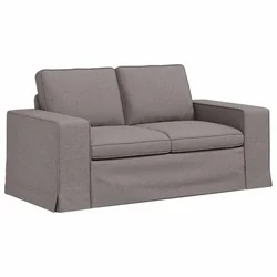 Vidaxl Kavč Taupe 162 x 80 x 82 cm blago
