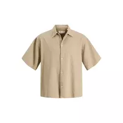 JACK & JONES Srajca JORMONTAUK  temno siva