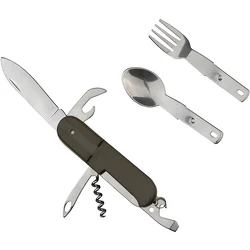 Outdoor višenamjenski nož 7u1 - Zelena KP40796