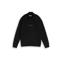 TOM TAILOR DENIM Majica umbra / črna