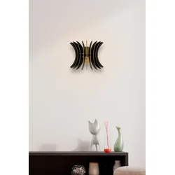 Opviq Zidna lampa E27 Socket, Crna