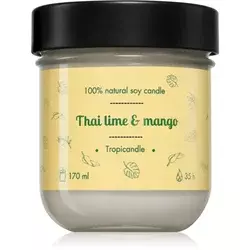 Tropicandle Thai Lime & Mango dišeča sveča 170 ml