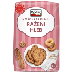 DANUBIUS Mešavina za mešani ražani hleb 0.9 kg