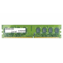 2-Power 2GB PC2-6400U 800MHz DDR2 Non-ECC CL6 DIMM 2Rx8 (doživljenjska garancija)