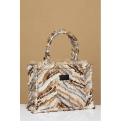Sorena Handmade Ženska srednja tote torba Tiffany, Braon