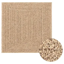 Tepih ZIZUR 240 x 240 cm s izgledom jute unutarnji i vanjski