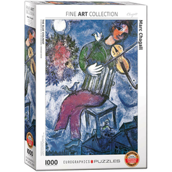 Eurographics - Puzzle Chagall: The Blue Violonist - 1 000 kosov