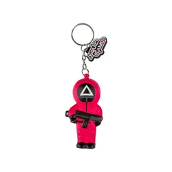 Privezak Cinereplicas - Squid Game - Soldier With Gun Squishy Keychain