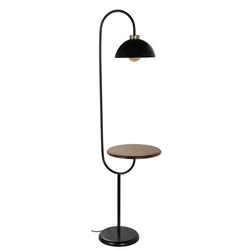 Opviq 534LUN3549 Podna lampa, Crna