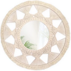 STENSKO OGLEDALO BOHO 65CM 322050