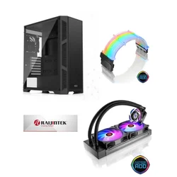 RAIJINTEK ARCADIA III TG + RAIJINTEK EOS 240 RBW + FOS ADD CABLE - 24P