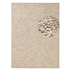 Svetlo rjava preproga 140x200 cm Wolly – BT Carpet