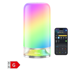 Govee - LED RGBIC prigušiva stona lampa AURA 2 2200-6500K Wi-Fi Matter