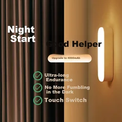 Datouren Noćna lampa, 15, 5cm, 4000mAh, Bela