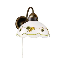 Kolarz 731.61.110 - Zidna lampa NONNA 1xE27/75W/230V u boji vina