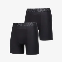 Bokserji Under Armour Performance Pouch Solid 6in 2-Pack Black XL