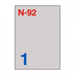 Etikete za laserske i ink-jet pisaee Nano, N-92, 210x297 mm, 100/1