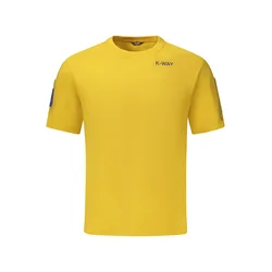 K-WAY SHORT SLEEVE T-SHIRT MEN YELLOW
