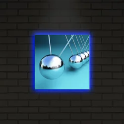 Wallity Slika sa LED osvetljenjem 2828DACT-21, 28x28 cm