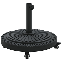Baza za suncobran Art Deco Crna O 45 x 39.5 cm Željezo
