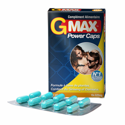 Kapsule za moške G-MAX Power 10 kapsul po 450 mg