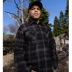 Moška srajca SULLEN - TUCKER - FLANNEL - SCM7259_BK