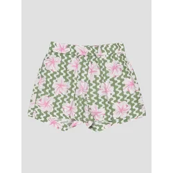 Roxy Blue Ocean Floo Kratke hlace basil party waves rg