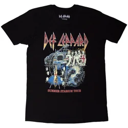 Def Leppard Majica Summer Stadium Tour Unisex Black M
