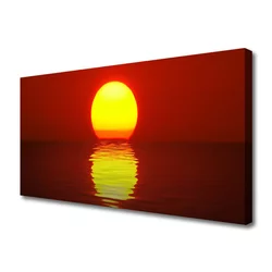 tulup.si Slika na platnu Sunset landscape 140x70 cm