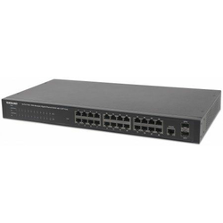 LAN Intellinet switch PoE 24port Gigabit, 2xSFP