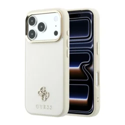 Maska Guess Saffiano Small 4G & Classic Logo MagSafe za iPhone 17 Pro Max/ 17 Pro Max bez